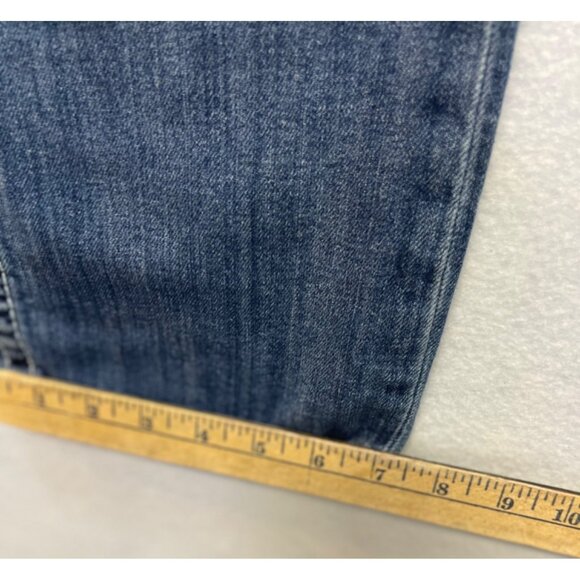 Silver Jeans Tuesday Capris Women's Size 28 Blue Denim Capri Jeans Thick Stitch - Picture 10 of 14